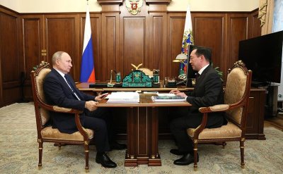 Айсен Николаев пригласил Владимира Путина приехать в Якутию в 2024 году