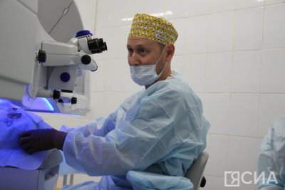 В Якутской офтальмологической больнице начали делать высокотехнологичную лазерную коррекцию зрения