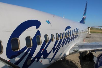Авиакомпания «Якутия» выполнила первый рейс по маршруту Якутск — Мирный