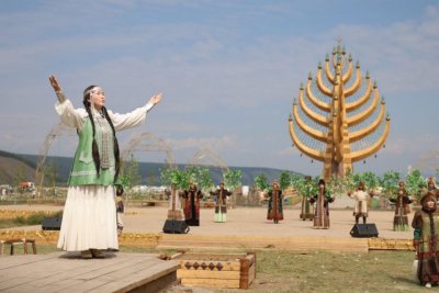 Торжественное открытие Ысыаха Олонхо состоялось в Оймяконском районе Якутии