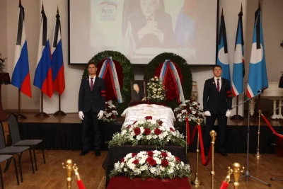 В Москве началась церемония прощания с первым президентом Якутии Михаилом Николаевым