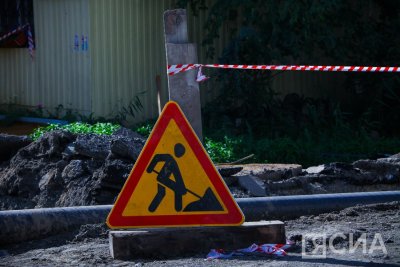 В Якутске на участке улицы Кальвица до конца августа ограничат движение транспорта