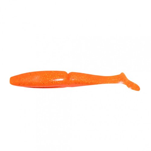 Виброхвост Yaman PRO Mamura, р.4 inch, цвет #03 - Carrot gold flake (уп. 5 шт.) YP-M4-03