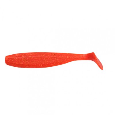Виброхвост Yaman PRO Sharky Shad, р.4,5 inch, цвет #03 - Carrot gold flake (уп 5 шт.) YP-SS45-03