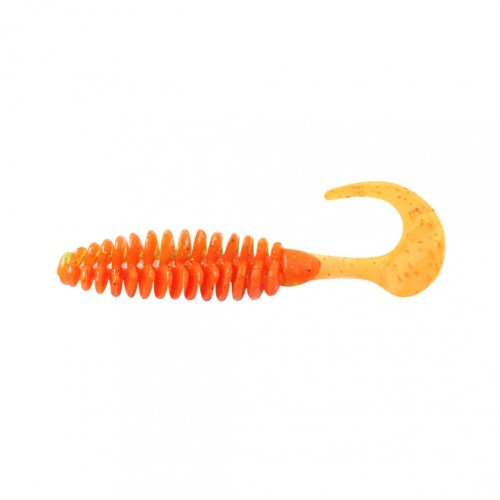 Твистер Yaman PRO Battery Tail, р.5 inch, цвет #03 - Carrot gold flake(уп. 3 шт.) YP-BT5-03-3