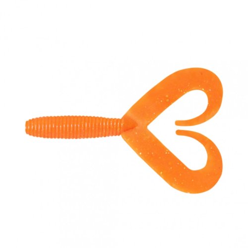 Твистер Yaman PRO Loop-Two, р.2 inch, цвет  #03 - Carrot Gold Flake (уп.10 шт) YP-LT2-03