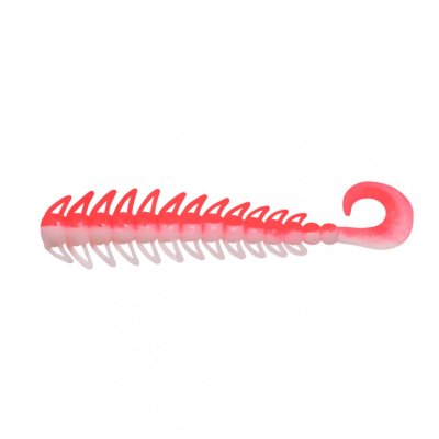 Твистер Yaman PRO Ruff, р.3 inch, цвет #27 - Red White (уп. 10 шт.) YP-R3-27
