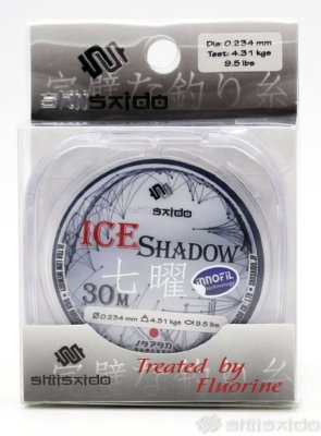 Леска Shii Saido Ice Shadow, 30 м, 0,203 мм, до 3,43 кг, прозрачная SMOIS30-0,203
