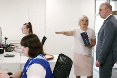 В Мирном открылось обновленное отделение Почты России