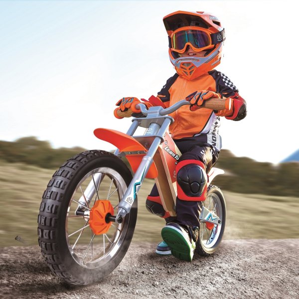 Беговел для детей, learn to Ride, оранжевый