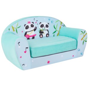 Раскладной бескаркасный (мягкий) детский диван серии "Мимими", Крошка Ло день рождения, Стиль 1