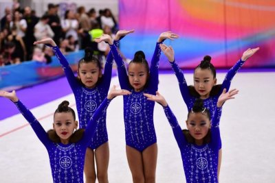 Воспитанницы якутского клуба «Сияние» выступили на турнире по художественной гимнастике в Москве