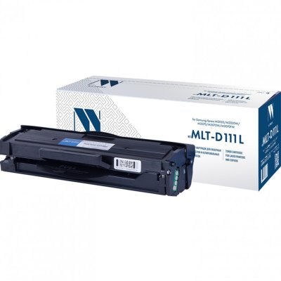 Картридж лазерный NV PRINT NV-MLT-D111L для SAMSUNG ресурс 1800 стр. 362898 (1)
