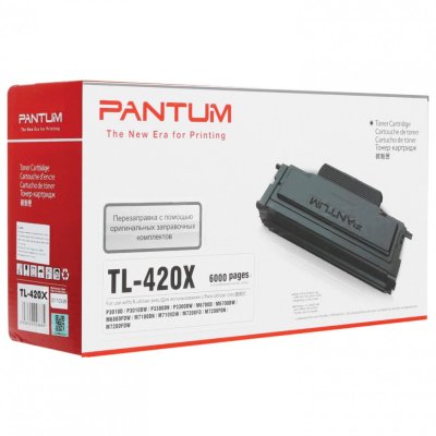 Тонер-картридж PANTUM TL-420X ресурс 6000 стр. оригинальный 363065 (1)