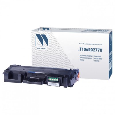 Картридж лазерный NV PRINT NV-106R02778 для XEROX ресурс 3000 стр. 363383 (1)