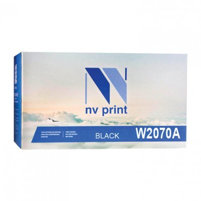 Картридж лазерный NV PRINT NV-W2070A для HP черный ресурс 1000 стр. NV-W2070A BK 363796 (1)