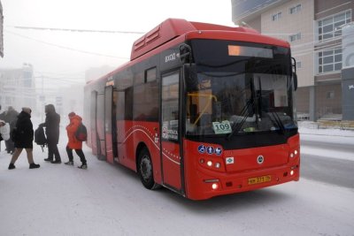 Маршрутные автобусы по проспекту Ленина в Якутске запустят на этой неделе / ЯСИА Якутск Якутск Республика Саха (Якутия)