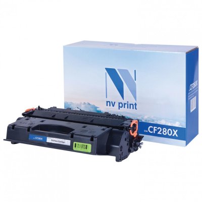 Картридж лазерный NV PRINT NV-CF280X для HP LaserJet ресурс 6900 стр. 361176 (1)