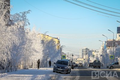 Участки четырех улиц перекроют в Якутске в ночь Рождества