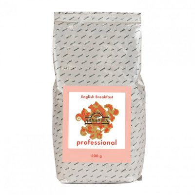 Чай листовой Ahmad Professional English Breakfast черный среднелистовой 500 г 620933 (1)