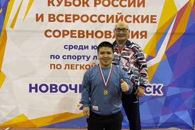 Якутский толкатель ядра установил рекорд России
