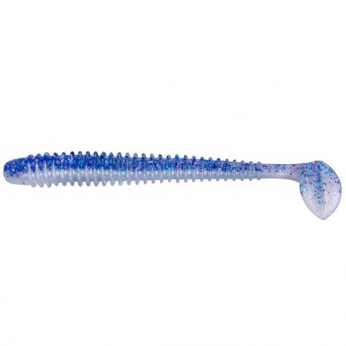 Виброхвост Helios Liny Catcher 2,35"/6 см, цвет Blue Pearl 12 шт HS-5-049