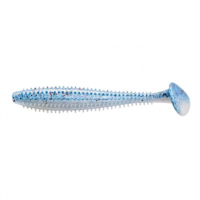 Виброхвост Helios Shaggy 5,12"/13 см, цвет Blue Fish 5 шт HS-18-052
