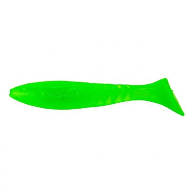 Виброхвост Helios Slash 2,64/6,7 см, цвет Electric green 10 шт HS-19-007