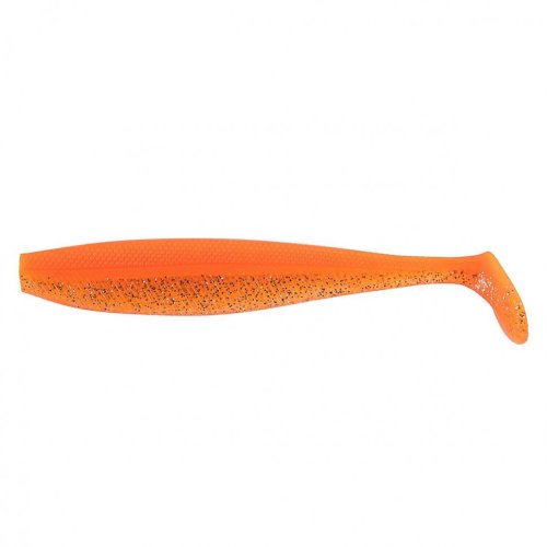 Виброхвост Helios Trofey 5.5"/14 см, цвет Orange & Sparkles 4 шт HS-25-022