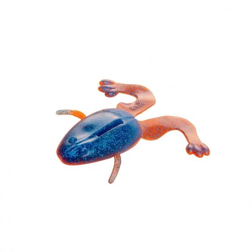 Лягушка Helios Crazy Frog 3,55"/9,0 см, цвет Star Blue & Orange 4 шт HS-23-044