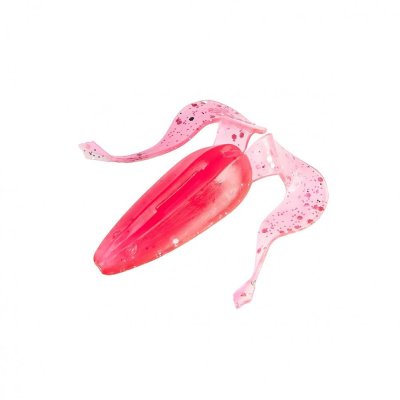 Лягушка Helios Frog 2,56"/6,5 см, цвет Silver Sparkles & Pink 7 шт HS-21-035
