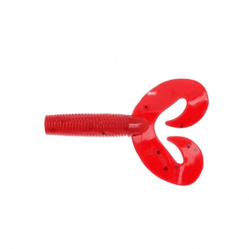 Твистер Helios Credo Double Tail 2,95"/7,5 см, цвет Pepper & Red 7 шт HS-12-030