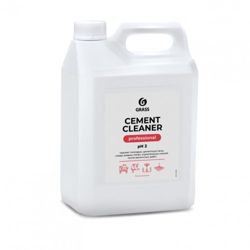 Средство для уборки после строительства 5,5 кг GRASS CEMENT CLEANER кислотное 125305 605627 (1)