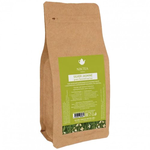 Чай листовой NIKTEA Silver Jasmine зеленый 250 г TNIKTE-L00005 622914 (1)