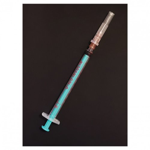 Шприц инсулиновый ЕЛЕЦ U-100 к-т 1250 шт гофрокороб игла съемная 0,4х12 - 26G 630492 (1)