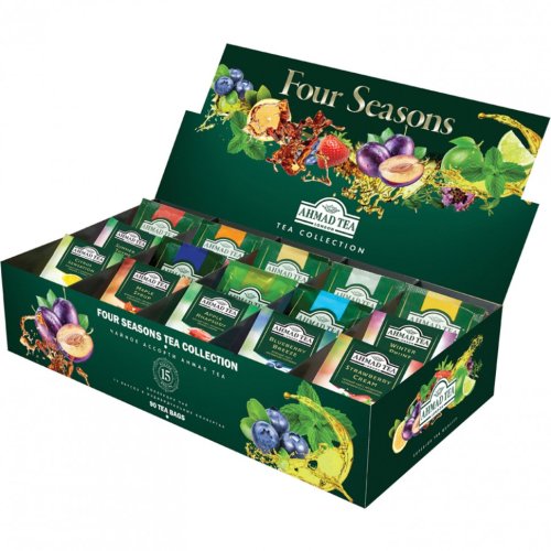 Чай AHMAD Four Seasons ассорти 15 вкусов 90 пакетов N060S 620426 (1)