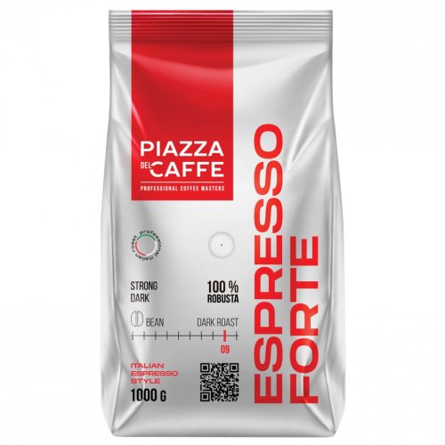 Кофе в зернах PIAZZA DEL CAFFE Espresso Forte 1 кг 1097-06 621982 (1)