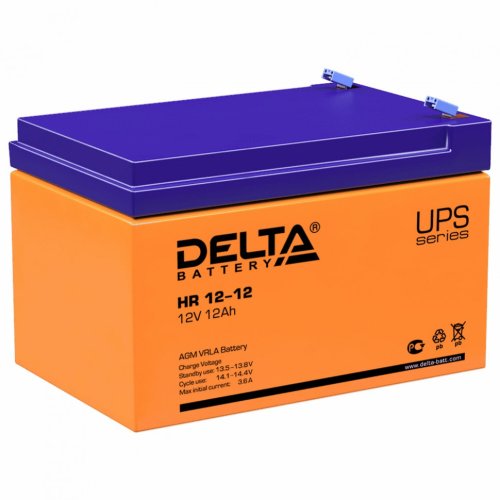 Аккумуляторная батарея для ИБП 12 В 12 Ач 151х98х95 мм DELTA HR 12-12 354903 (1)