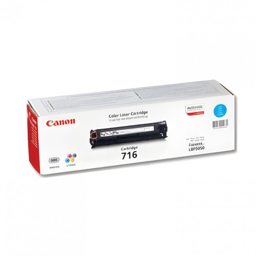 Картридж лазерный CANON 716С LBP-5050 голубой 360730 (1)