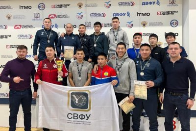 Семь борцов из Якутии стали победителями всероссийского турнира среди студентов