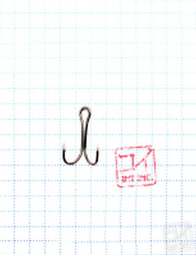 Крючок Koi Short Double Hook № 6 , BN, двойник (10 шт.) KH2311-6BN