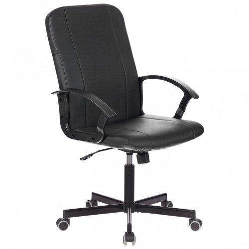 Кресло офисное Brabix Simple EX-521 экокожа черное 532103 (1)