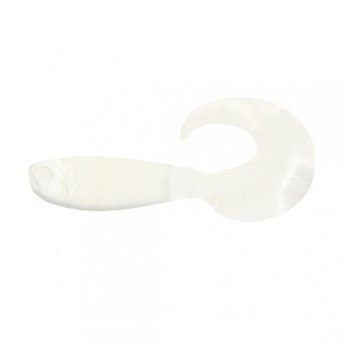 Твистер Yaman PRO Mermaid Tail, р.3 inch, цвет #01 - White (уп. 10 шт.) YP-MT3-01
