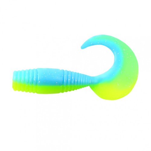 Твистер Yaman PRO Spry Tail, р.1,5 inch, цвет #18 - Ice Chartreuse (уп. 10 шт.) YP-ST15-18