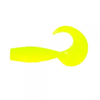 Твистер Yaman PRO Spry Tail, р.2 inch, цвет #02 - Chartreuse (уп. 10 шт.) YP-ST2-02