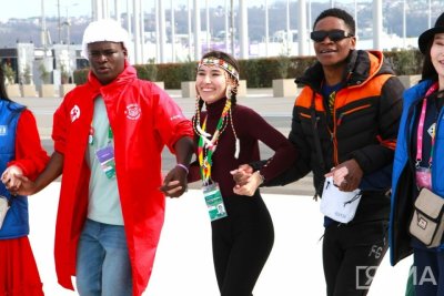 Делегация Якутии встретилась с участниками Всемирного фестиваля молодежи из Африки