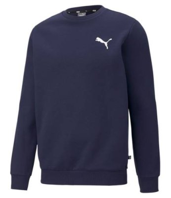 Джемпер мужской Puma ESS Small Logo Crew FL (M; 46-48; navy (темно-синий); 58668206-M) Толстовки, джемперы, свитеры, худи / Одежда, обувь и аксессуары | V4.Market