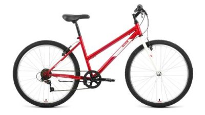 Женский велосипед Altair MTB HT 26 Low, год 2022, цвет Красный-Белый, ростовка 15 / Велосипеды Женские | Спорт и отдых | V4.Ru: Маркетплейс