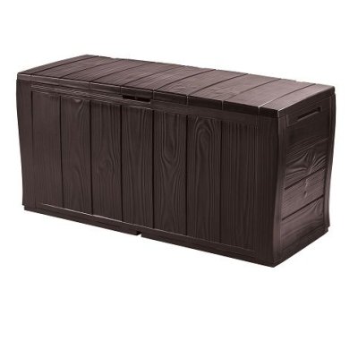 Сундук Keter Sherwood Storage Box 270L коричневый Ящики для хранения и сундуки / Дача, сад и огород | V4.Market