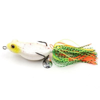 Лягушка-незацепляйка Namazu FROG с лапками, 65 мм, 16 г, цвет 06, YR Hooks (BN) #2 N-FL65-16-06